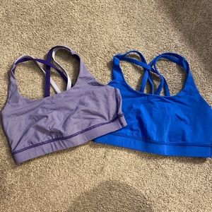 2 Lululemon energy bras